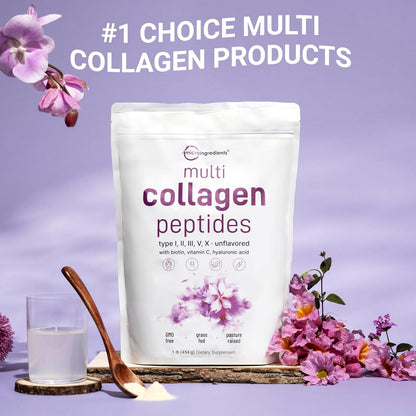 Micro Ingredients Polvo de péptidos de colágeno múltiple