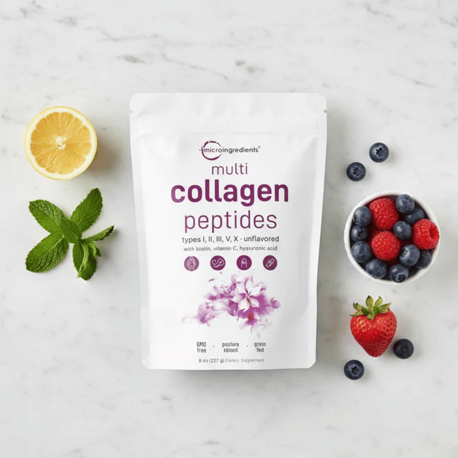 Micro Ingredients Polvo de péptidos de colágeno múltiple